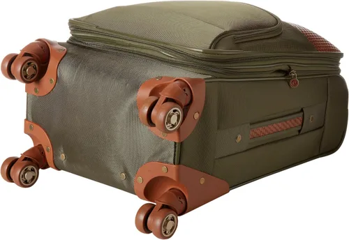 Miniatura 4 de Caribbean Joe 20 pulgadas 8 ruedas Spinner equipaje de mano, Verde oliva, 20" 8 ruedas Spinner de mano