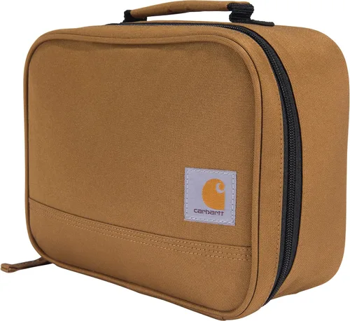Miniatura 19 de Carhartt Bolsa de almuerzo aislada para hombres y mujeres, bolsa de almuerzo completamente aislada para uso diario, Marmalade