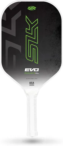 Miniatura 20 de Selkirk Sport SLK Evo Pickleball Paletas Evo Power, control e híbrido Pala de pickleball de fibra de vidrio o fibra de carbono Control Púrpura