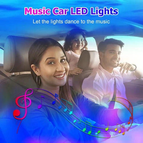 Miniatura 6 de Luces interiores acrílicas Dreamcolor para automóvil, accesorios para automóvil WEBUPAR 2 en 1, tira de luces LED para automóvil con control