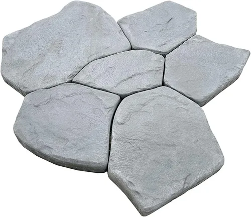 Miniatura 5 de AUTUMN Molde duradero para hormigón, adoquines de losa de bricolaje, molde de hormigón, molde de cemento, molde de pavimentador, molde de decoración