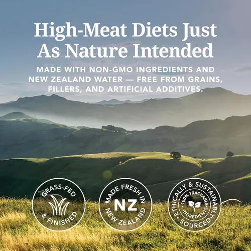 Miniatura 3 de Feline Natural New Zealand Comida Enlatada para Gatos Alimento Húmedo, Alto en Carne, Bajo en Carbohidratos y Sin Granos Comida Húmeda para Gatos