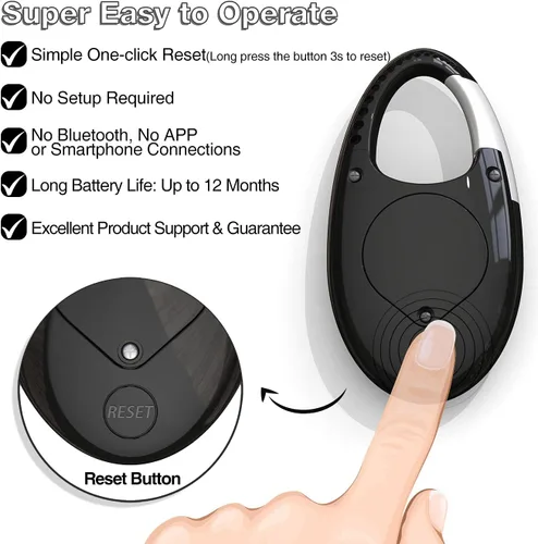 Miniatura 4 de Contador de pasos 3D simple, podómetro para caminar, rastreador de pasos con cordón para el cuello/mosquetón para hombres, mujeres, adolescentes