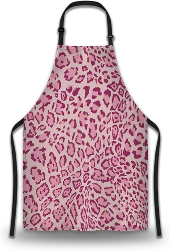 Miniatura 18 de Delantal de Ama de Casa para Mujeres Gato Colorido Abstracto Divertido Delantales para Hombres para Cocina Cocinar Restaurante BBQ Pintura