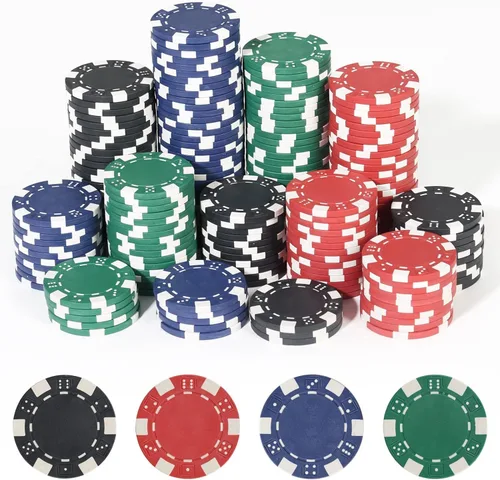 Miniatura 9 de 600 piezas de fichas de póquer de casino para juego de blackjack, juego de fichas de póquer de 11.5 gramos para kit de póquer de casino Texas 7