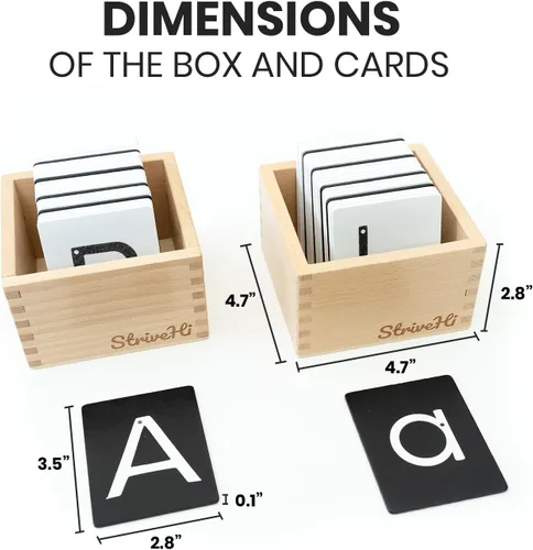 Miniatura 3 de Montessori - Juego de letras de papel de lija Tarjetas táctiles en minúsculas en blanco y negro Herramienta de aprendizaje sensorial