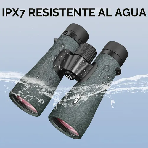 Miniatura 6 de Prismáticos UHD de 12 x 50 para adultos de alta potencia con adaptador de teléfono mejorado, visión grande, ligero, IPX7 resistente al agua