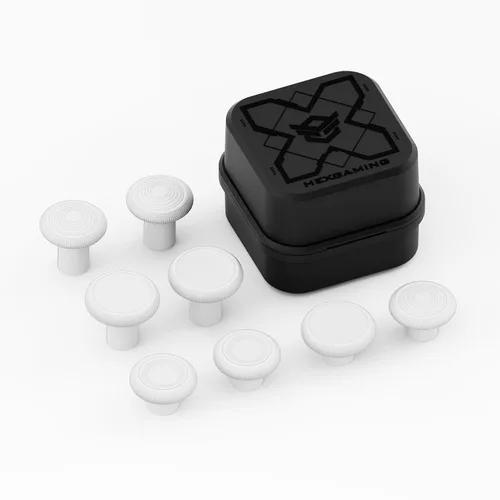 Miniatura 17 de HEXGAMING Palancas de repuesto de 2 alturas abovedadas y cóncavas para controladores Phantom y Ultimate Pro - Parte base no está incluida
