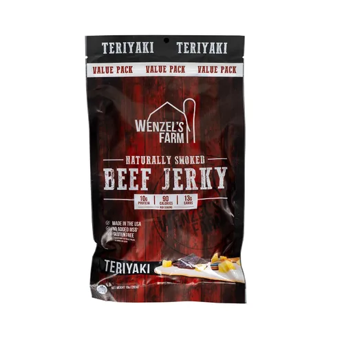 Miniatura 6 de Wenzel's Farm - Cecina de res original 10 oz. Ahumada naturalmente Sin MSG, rellenos, aglutinantes, colores artificiales Sin gluten