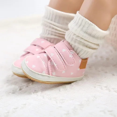 Miniatura 3 de SOFMUO Zapatos deportivos de piel sintética para bebés, niños y niñas, con suela de goma suave, mocasines Oxford para recién nacidos
