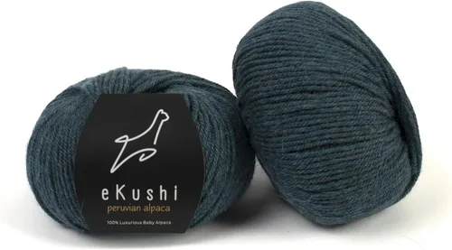 Miniatura 105 de 100% Hilo de Alpaca para Bebé para Tejer y Ganchillo - Juego de 3 Madejas de Hilo Premium DK - Ligero, Hipoalergénico y Térmico Hecho en Perú - N010