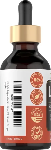 Miniatura 3 de Carlyle Lugols Yodo 2 por ciento 2 fl oz Solución de yoduro de potasio y yodo 2% gotas líquidas