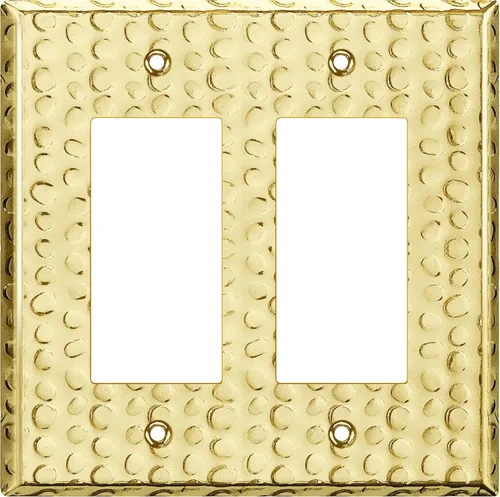 Miniatura 40 de LIDER Placa decorativa de pared de metal para interruptor o receptáculo, cubierta de salida de acero inoxidable, resistente a la corrosión