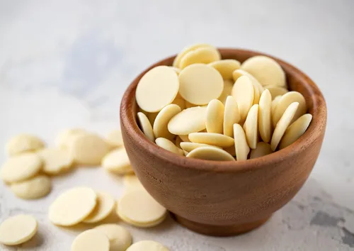 Miniatura 5 de Obleas de mantequilla de cacao orgánica, 1 libra, sin OMG, crudas, puras, sin filtrar, sin refinar, keto, superalimento vegano, a granel, hecho