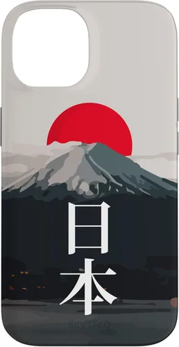 Miniatura 4 de Funda para iPhone 13 Pro Max Mt Fuji (Fujisan), Rising Sun y Kanji japonés