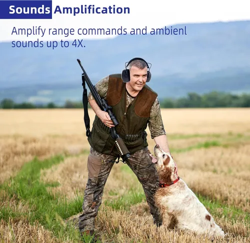 Miniatura 4 de PROHEAR Electronic Shooting Ear Protection Muffs 056-electronic Orejeras de tiro
