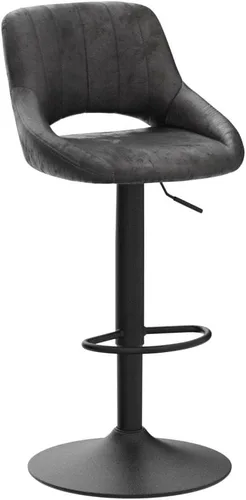 Miniatura 4 de Volans Taburetes de bar, juego de 2, taburetes de bar giratorios modernos de mediados de siglo, taburetes de bar de altura ajustable, taburetes