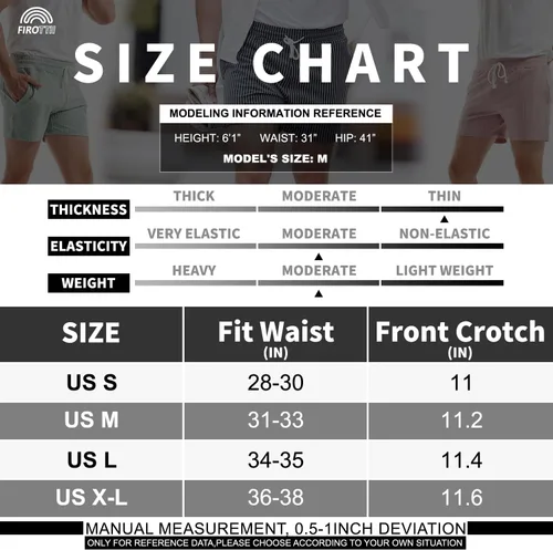 Miniatura 6 de FIROTTII Pantalones cortos de entrenamiento para hombre, entrepierna de 5 pulgadas, pantalones cortos deportivos casuales para hombre