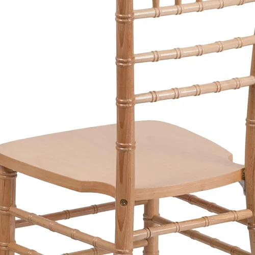 Miniatura 7 de Flash Furniture - Silla Chiavari de madera negra de la serie HERCULES