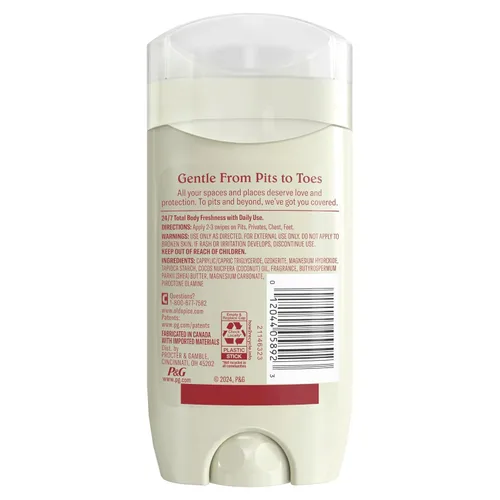 Miniatura 10 de Old Spice Desodorante en barra para todo el cuerpo para hombres, sin aluminio, aroma a vainilla + manteca de karité, protección contra el olor 24/7