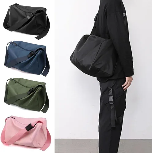 Miniatura 3 de Pequeña bolsa deportiva para gimnasio, bolsa de entrenamiento impermeable, mini bolsa de lona para hombres y mujeres, bolsa de viaje ligera