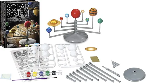 Miniatura 4 de 4M: Planetario del sistema solar - Ensambla tu propio modelo de 11.8", ensamblaje por piezas, pintura que brilla en la oscuridad, kit