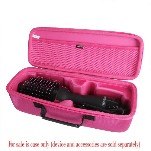 Miniatura 2 de Adada Estuche rígido para secador de pelo Revlon de un solo paso y cepillo de aire caliente voluminizador (rosa)
