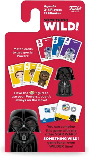 Miniatura 2 de Funko Pop! Something Wild! Star Wars - Tarjeta de trilogía original, juego de Darth Vader