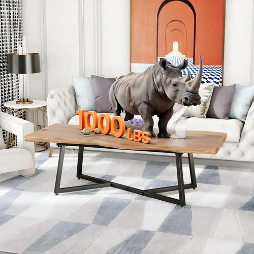 Miniatura 4 de FUSHIAIPTC Patas de metal para mesa auxiliar, base geométrica resistente de 18 pulgadas para muebles de mesa, patas para mesitas de noche, mesa