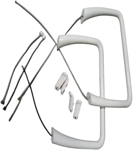 Miniatura 4 de [Piezas de dron] Reemplazo para DJI Phantom 4 Cuerpo Shell/Patas de engranaje de aterrizaje Cubierta inferior superior para piezas de reparación
