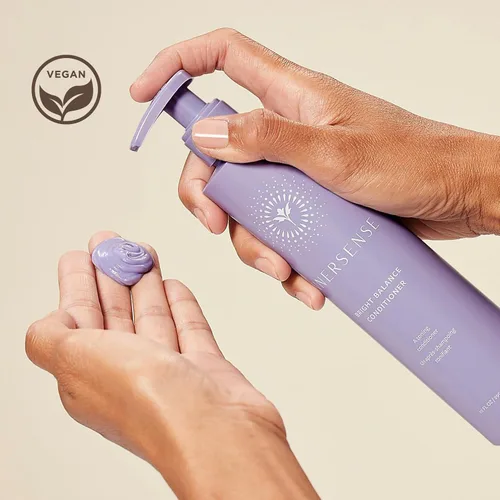 Miniatura 5 de INNERSENSE Organic Beauty - Acondicionador tonificante morado natural Bright Balance Tonificante, hidratante, para cabello aclarado o gris