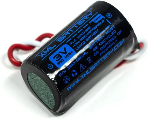 Miniatura 2 de (2 unidades) 3v 950mAh 575332 575332 TA PLC batería de litio para máquina PLC no recargable