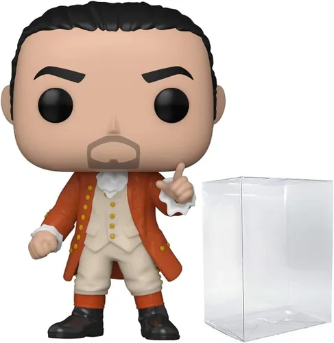 POP Broadway: Hamilton - Alexander Hamilton Funko Pop! Figura de vinilo (paquete con funda protectora compatible con Pop Box), multicolor, 3.75