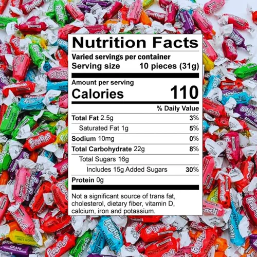 Miniatura 2 de Tootsie Frooties Mezcla de caramelos surtidos (10 sabores frutales) - Caramelos masticables Tootsie Roll, Paquete de variedad frutal definitiva, sin