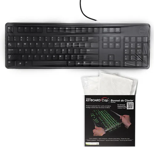 Miniatura 11 de Estilo plano totalmente cubierto, fácil de desinfectar, universal, de 0.001 in, lavable, excelente sensación táctil, impermeable, antipolvo
