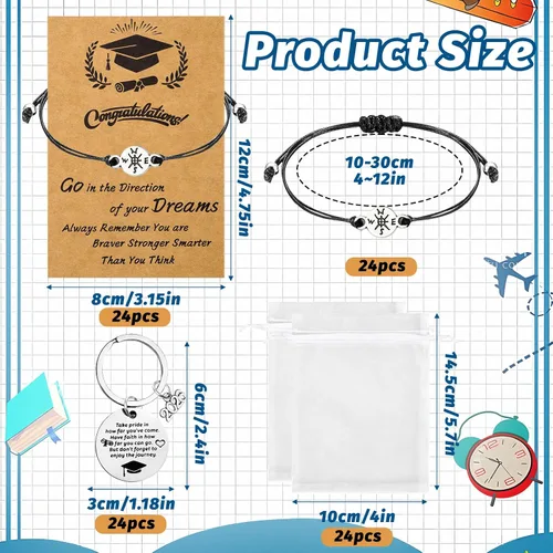 Miniatura 2 de LUYI 32 piezas de pulseras de joyería preppy para mujer, cuentas de arcilla, coloridas, pulseras heishi estilo surfista, conjunto de pulseras