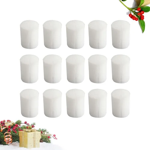 Miniatura 9 de YARNOW Plántulas Esponja Planta Medios Hidratados Mm Cestas Blancas Taza Cesta Cultivo Semillas X Sin Suelo Hidroponía Pot Herramienta Propagación