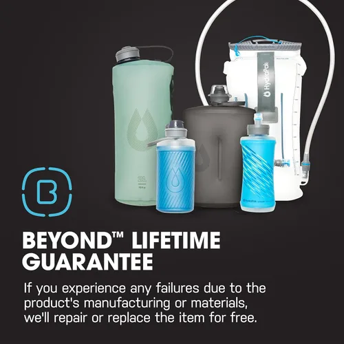 Miniatura 6 de HydraPak Velocity Depósito de hidratación (1.5L, 2L, 3L), cámara de agua ultraligera, válvula de mordida autosellante, a prueba de fugas, Malibú