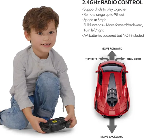 Miniatura 3 de RASTAR Coche RC Lamborghini Sián FKP 37 1/14 Coche De Control Remoto, Lamborghini RC Juguete para Niños - ROJO