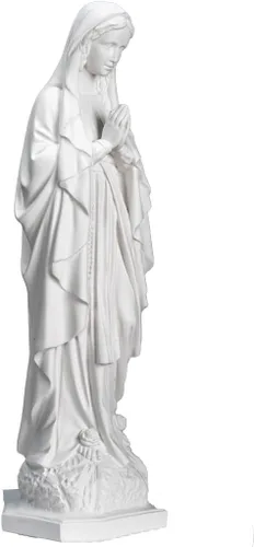 Miniatura 4 de THE FAITH GIFT SHOP Estatua Blanca Nuestra Señora de Lourdes (24")