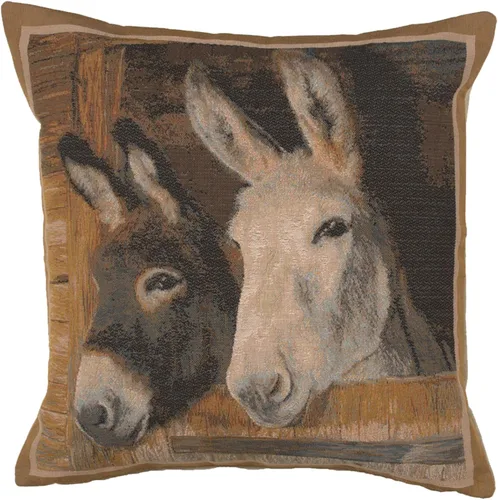 Miniatura 13 de Charlotte Home Fundas de almohada – Funda de almohada decorativa de 14 x 14 pulgadas para sofá y cama – Fundas de cojín de conejo francés