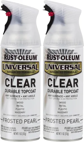 Miniatura 134 de Rust-Oleum 245197 Pintura en aerosol universal para todas las superficies, 12 onzas, negro satinado