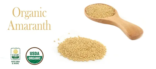 Miniatura 3 de Semillas de amaranto 100% naturales de grano entero sin OMG crudas (5 libras)