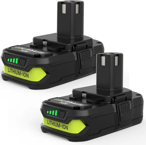 Reoben Paquete de 2 baterías de litio de 3.6 Ah de repuesto para batería Ryobi de 18 V, compatible con baterías Ryobi de 18 voltios P102 P103 P104