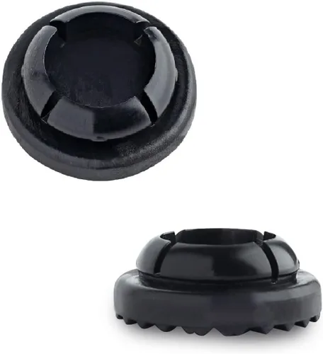 Miniatura 4 de Jejavu Protectores especiales de hierro forjado de 1 pulgada, se adaptan a 1 pulgada de diámetro interior, protectores de suelo para patas de silla