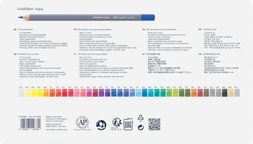 Miniatura 3 de Faber-Castell Creative Studio Goldfaber - Lápices de color (36 unidades)