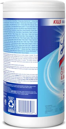 Miniatura 13 de Lysol Toallitas desinfectantes, esenciales para dormitorio, toallitas de limpieza antibacterianas multisuperficie, para desinfectar y limpiar, lino