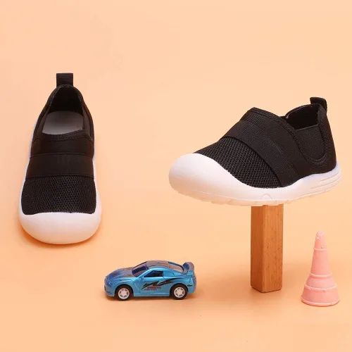 Miniatura 6 de Peggy Piggy Zapatos de bebé para caminar, zapatos para niños y niñas, zapatillas antideslizantes para primeros pasos, malla transpirable, zapatos