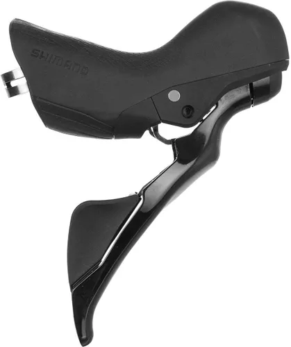 Miniatura 2 de SHIMANO 105 St-R7025 Palanca de cambios hidráulica Sti y pinza de freno de disco Negro, delantero/izquierdo, montaje plano