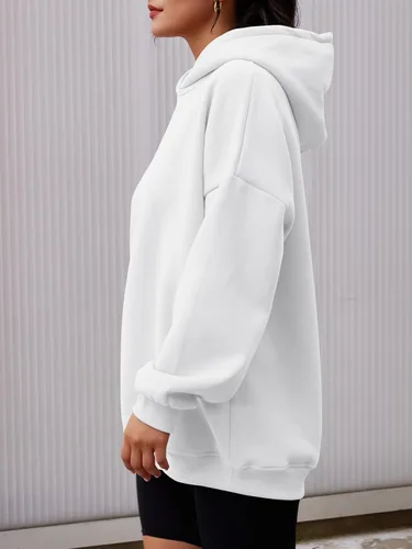 Miniatura 3 de AUTOMET Sudaderas con capucha de gran tamaño para mujer, sudaderas de forro polar con capucha 2024, ropa de otoño, trajes de moda, suéter de invierno
